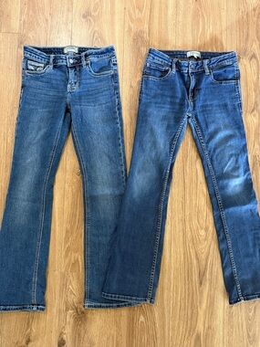 Girls bootcut western jeans